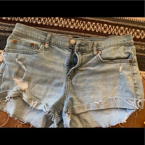 Gap jean shorts